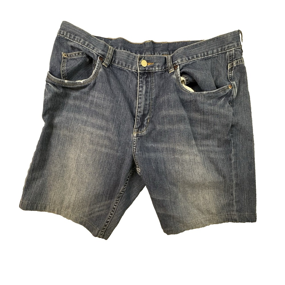 Tommy‎ Bahama Men's 39 Blue Denim Jean Shorts Standard Fit Stretch 5 Pocket